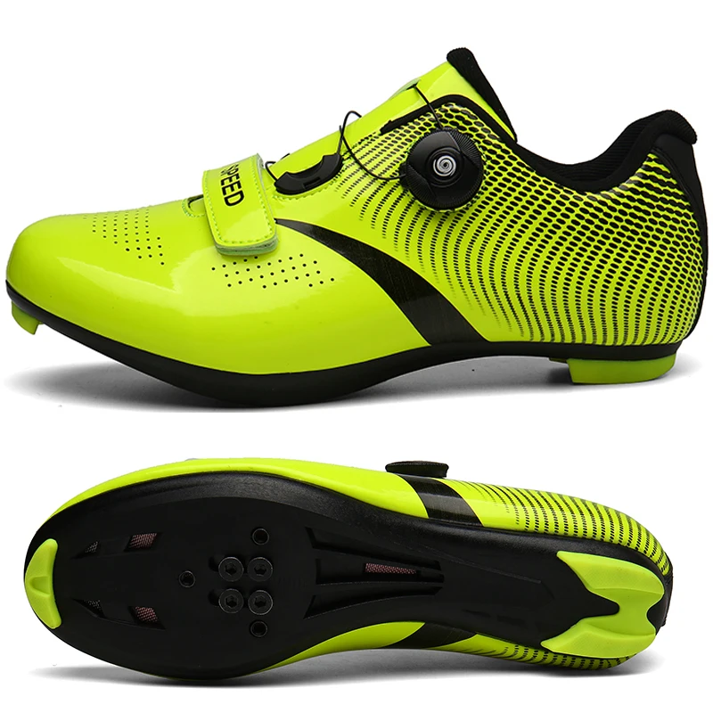 Обувь для езды на велосипеде набор с замком sapatilha ciclismo самоблокирующийся