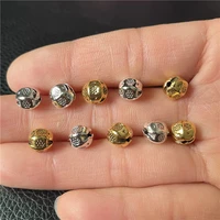 25pcs new charm fashion popular hexagonal plum beads diy handmade bracelet necklace jewelry accessories