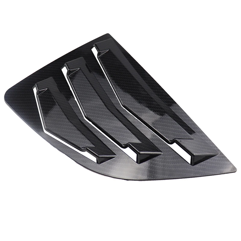 

Fit For Honda Jazz 2014-2019 Car Styling Rear Triangle Window Shutter Cover Trim 2pcs Auto Accessories