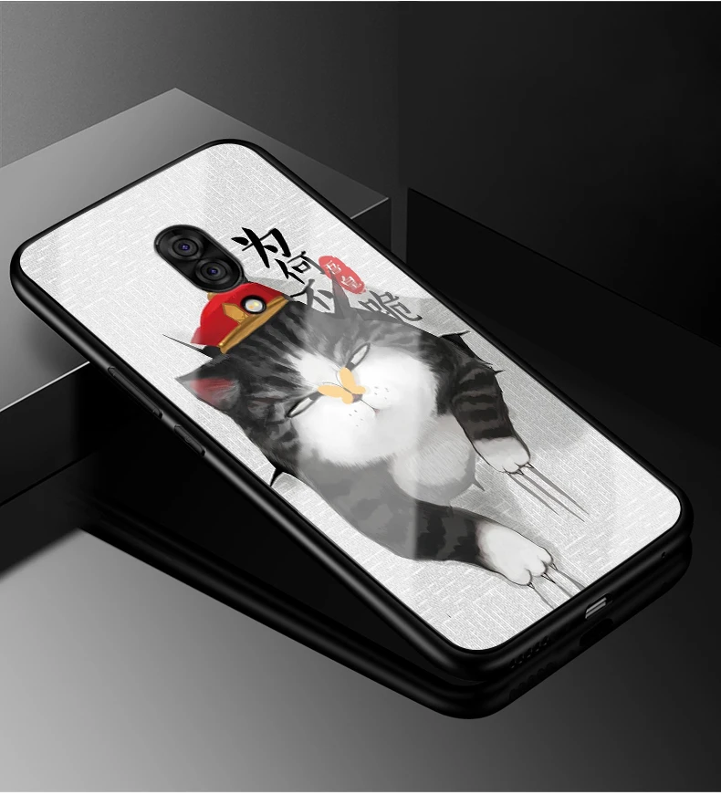 26 Для lenovo Z5 Pro GT чехол PC Пластиковый стеклянный чехол для телефона черный ТПУ бампер чехол для lenovo Z5 Pro GT задняя крышка для lenovo Z5Pro GT - Цвет: 26
