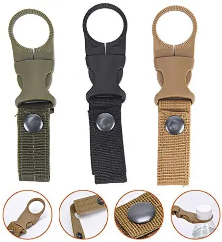 Пряжка нейлоновая съемная для бутылки с водой крючки рюкзака | Спорт и