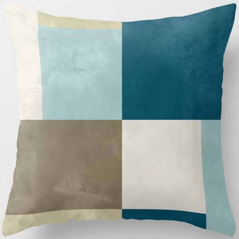 Лидер продаж подушка с геометрическим рисунком Чехол Мужские и женские часы