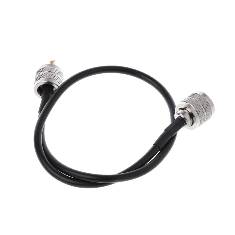 RF коаксиальный кабельный разъем UHF PL259 штекер к RG58 ОТРЕЗОК кабеля 50