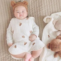 baby sleeping bag sleeveless vest cotton wearable sleepsack swaddle for newborn toddler girl boy