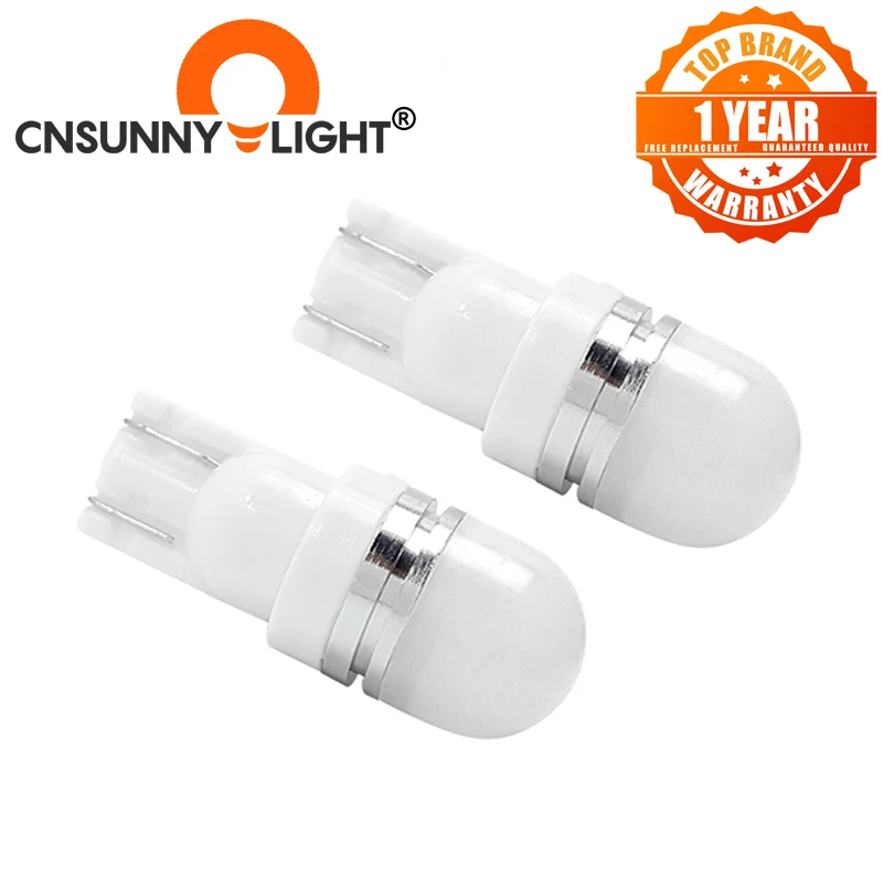 CNSUNNY светильник 2 шт. T10 W5W 194 168 светодиодный для парковки бокового сигнала