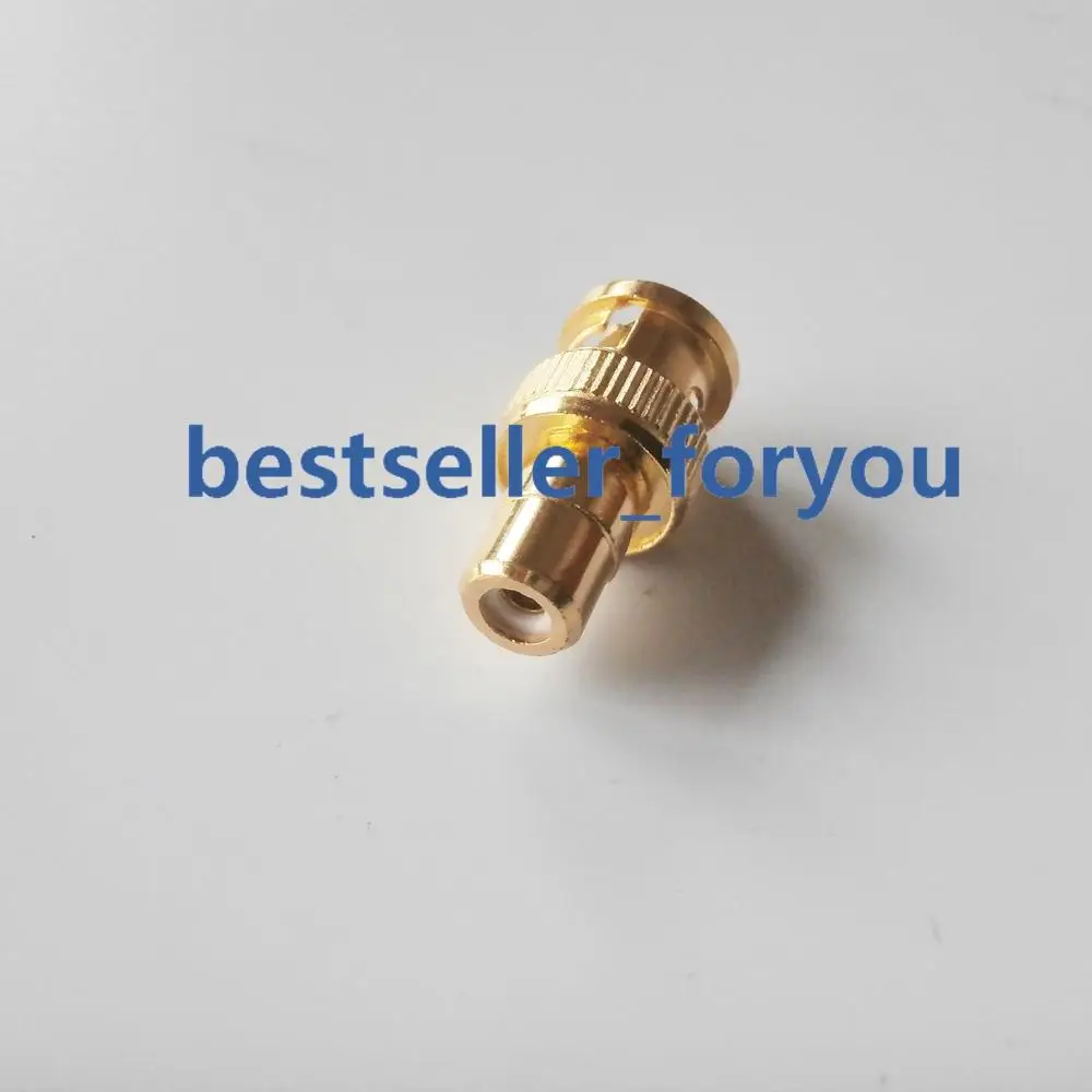 1X разъем штекер BNC на RCA AV Женский коаксиальный адаптер для камеры