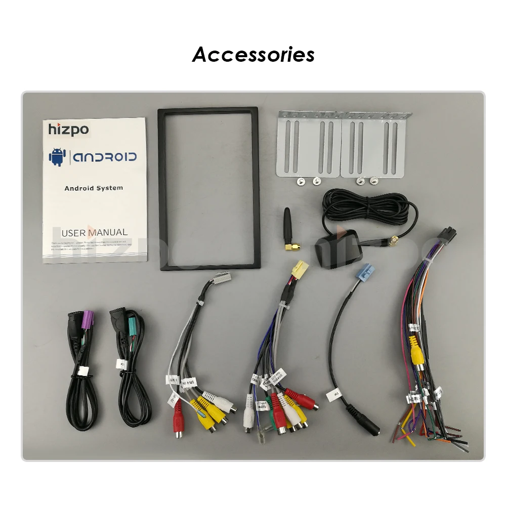 2 Din Android 9 0 Автомобильный мультимедийный плеер MP3 стерео универсальный