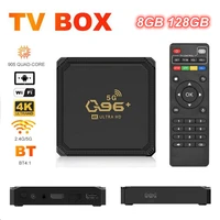 q96 smart tv box android 8gb 128gb ram 4k hdr youtube bt media player set top box tv receiver 2 4g5g dual wifi h 265 hevc core