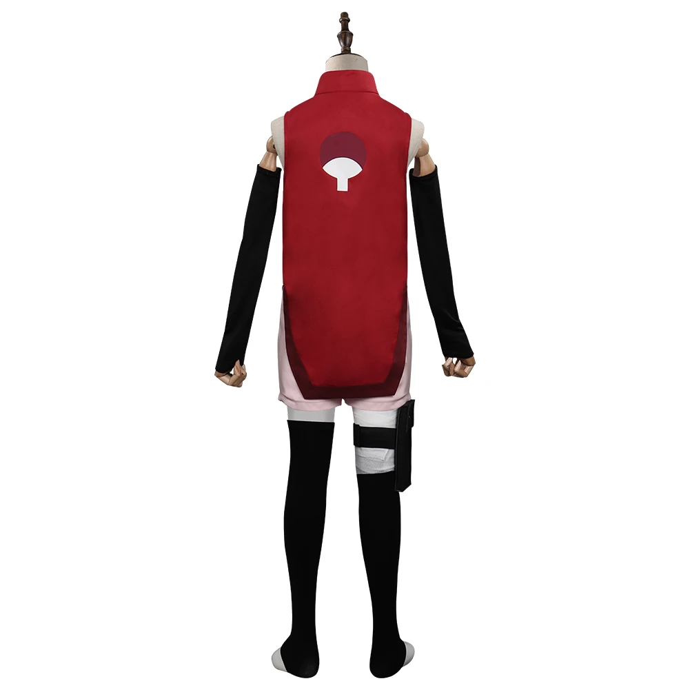 Детский костюм для косплея Boruto Sarada Uchiha Хэллоуина и карнавала |