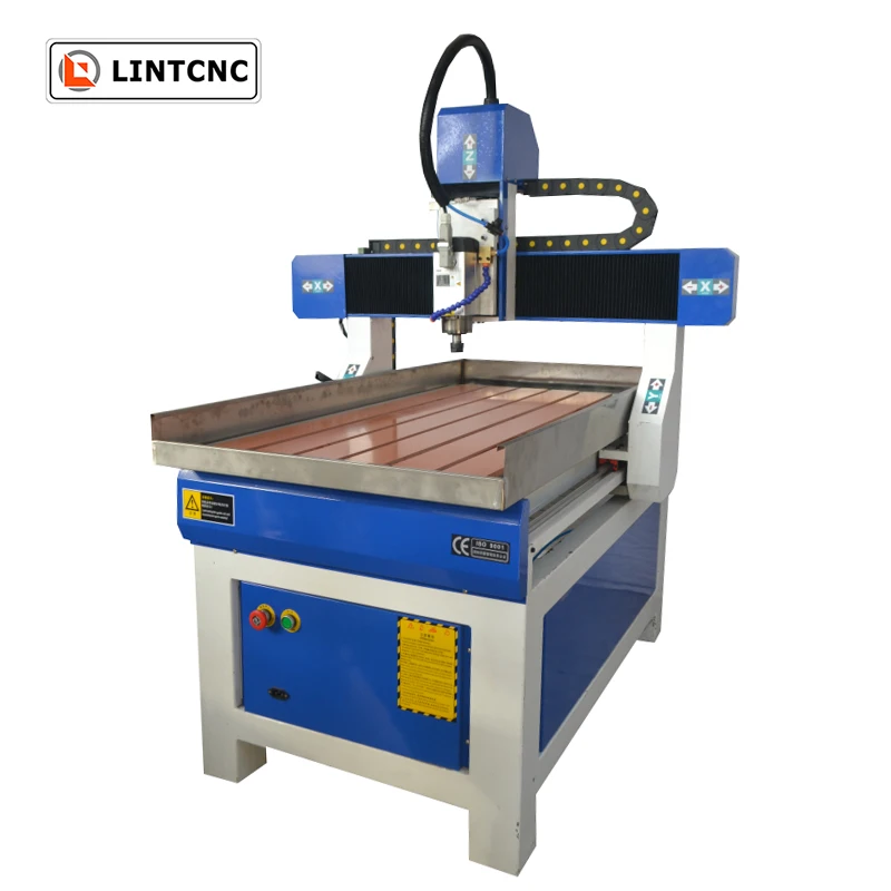 Линейные направляющие рельсы Hiwin квадратные 4 оси 1.5KW шпинделя 3D гравировка 9060