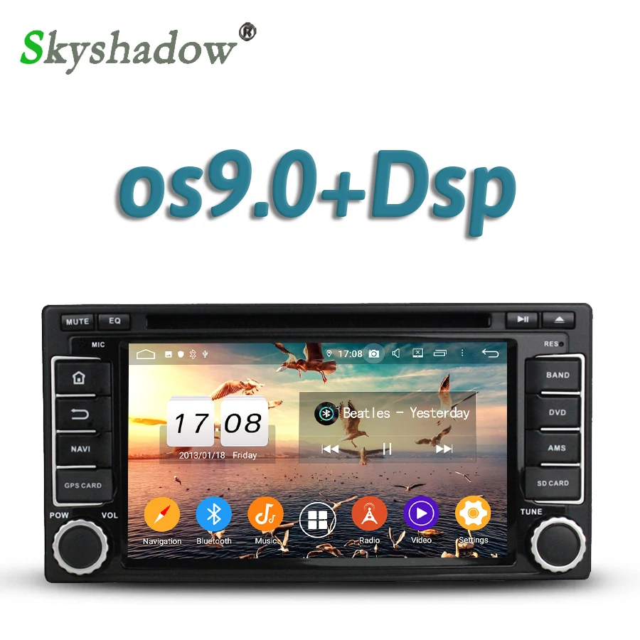 Автомобильный DVD плеер DSP IPS Android 10 4 Гб RAM GPS Google Map RDS радио wifi 4G Bluetooth 5 0 для Subaru Forester