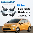 4 шт., передние и задние щитки от грязи для Ford Fiesta Hatchback 2009-2017 2010 2011 2012 2013 2014