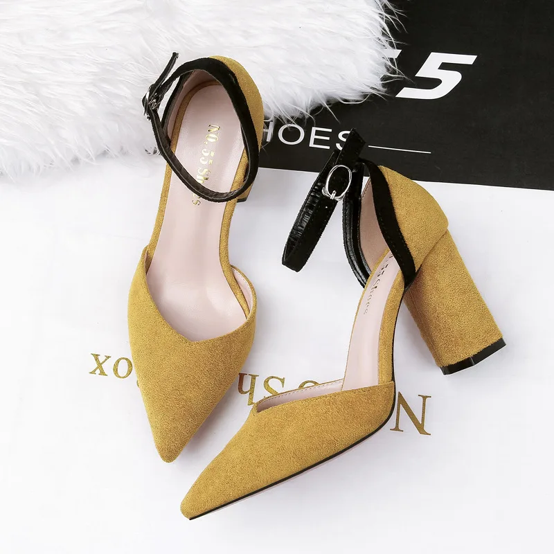 Туфли лодочки женские на высоком каблуке черные в винтажном стиле|Женские туфли|