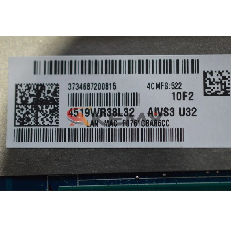 

AIVS3 AIVE3 LA-C311P 5B20J33163 For Lenovo E31-70 laptop motherboard 13.3 inch I3 cpu Works Well LA-C311P mainboard motherboard