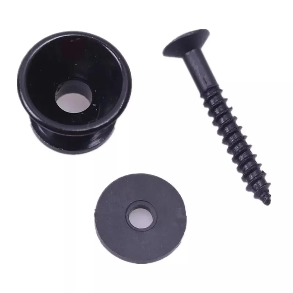 Замок для гитарного ремня 2 шт. металлические зажимные штифты кнопка