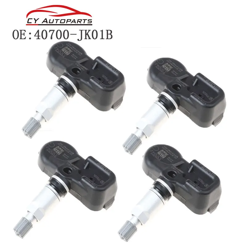 4 шт. новый датчик давления в шинах TPMS для Nissan 40700-JK01B 40700JK01B PMV-C813 PMVC813 4 шт. новый датчик давления в шинах TPMS для Nissan 40700-JK01B 40700JK01B PMV-C813 PMVC813