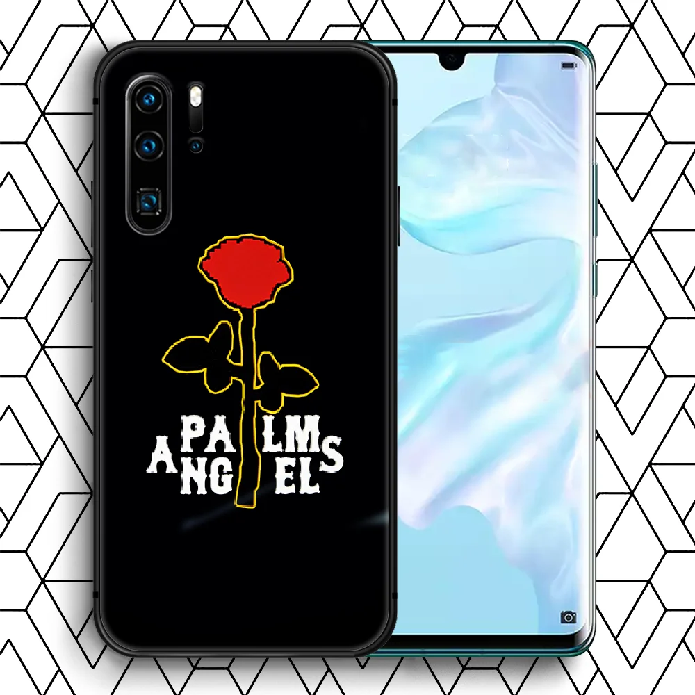 

Palm-Los Bear Angeles Luxury Phone Case For Huawei P Mate 10 20 30 40 Lite Pro smart Z 2019 nova 5t black Shell Tpu Prime Luxury