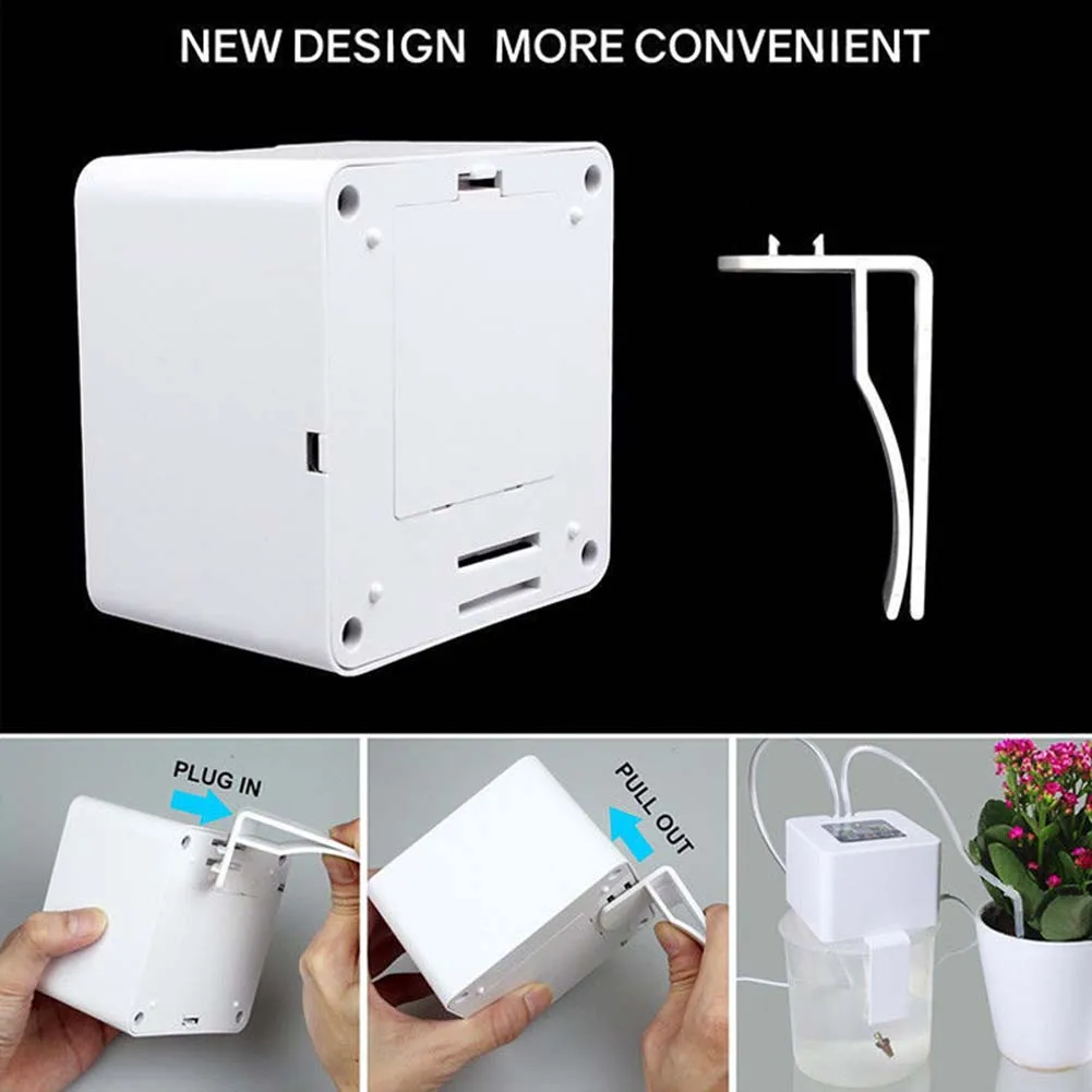 

DIY Automatic Drip Irrigation Kit USB Battery Powered Indoor Pot Plants Self Watering System MD7
