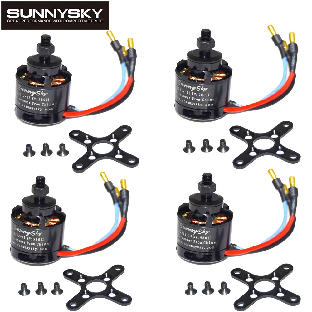 

Двигатель бесщеточный 1pcsMotorSunnySky X2216 2216 880KV 1100KV 1250KV 1400KV 2400KV Outrunner для радиоуправляемых моделей 3D самолетов