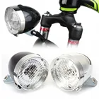 Велосипедная лампа, водонепроницаемый светодиодный светильник в стиле ретро, для колеса Голландии, велосипеда, хромированная безопасная ночник с подставкой