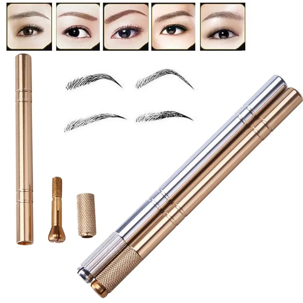 Ручка для микроблейдинга машинка татуажа Перманентный макияж ручка бровей