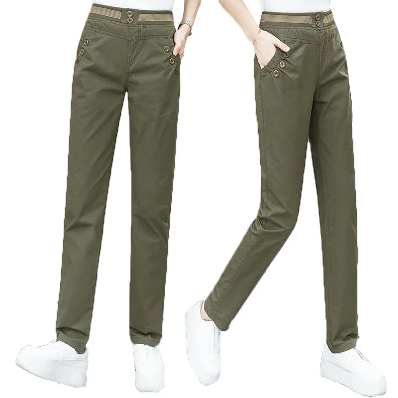 

Plus Size 5XL Loose Harem Pants Women Spring Autumn Pants 2021 New Casual Pants Female All-Match And Straight Overalls Trousers