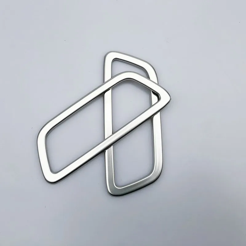 Fit For Volvo XC40 Car Styling Stainless Matte Front Car Roof Speaker Frame Cover Trim 2pcs Auto Accessories