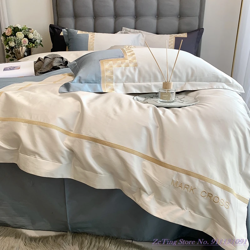 Из чистого хлопка Постельное белье 80TC длинноволокнистый хлопок светильник со