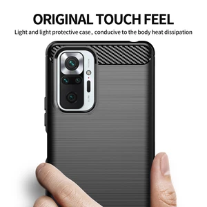 For Xiaomi Redmi Note 10 Pro Case Redmi 10 9 9T Note 10S 10 5G Cover
Shockproof Bumper TPU Silicon Phone Case Redmi Note 10 Pro