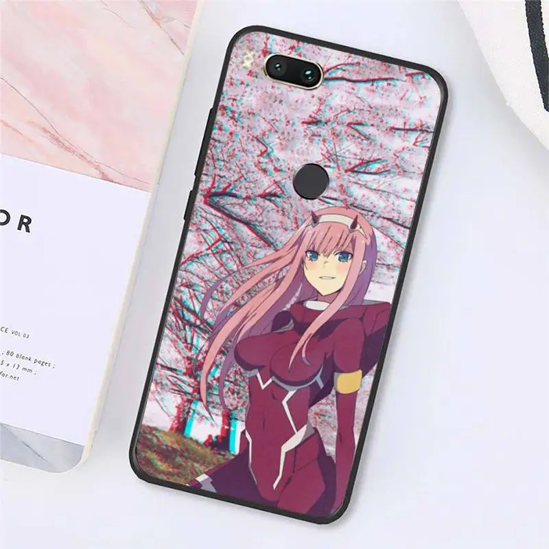 

Darling in the Franxx ZERO TWO Phone Case For Xiaomi Redmi note 7 8 9 t max3 s 10 pro lite Luxury brand shell funda coque