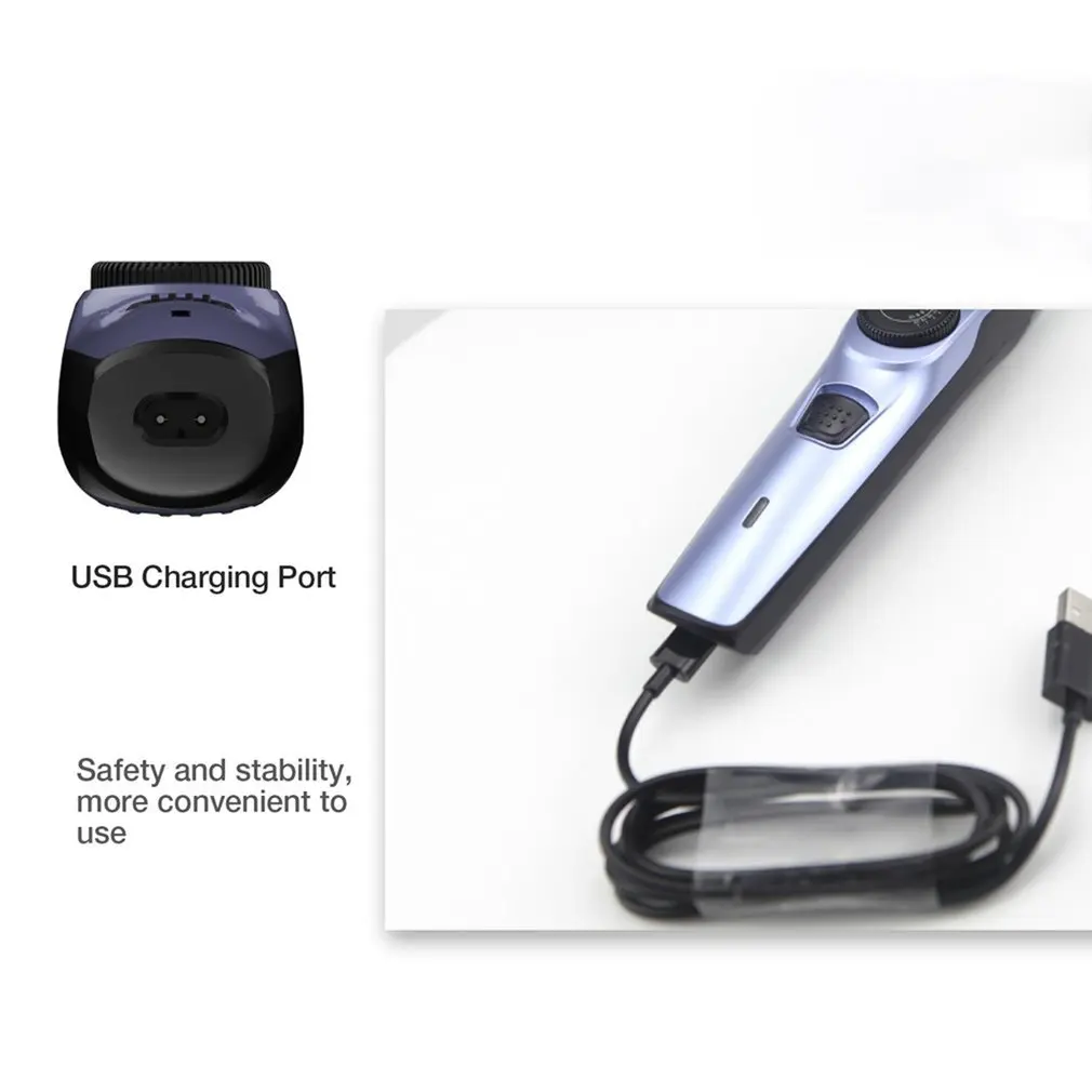 

Universal USB Self-service Electric Hair Clipper Multifunctional Oil Head Hair Clipper Seamless Carving Haircut Trimmer