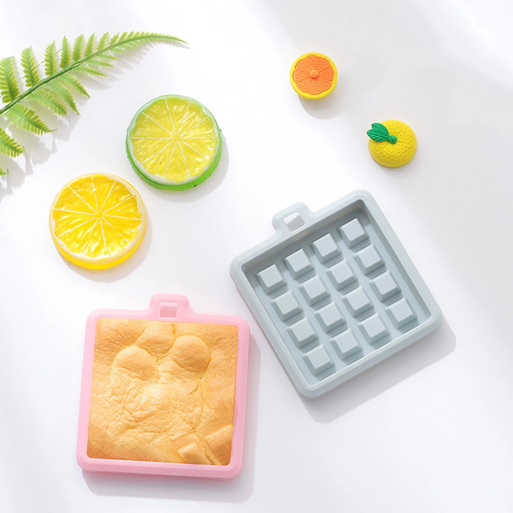 Новинка 2020 милая зеркальная форма для кухни экологически безопасная квадратная