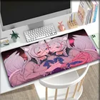 Большой коврик для мыши с привлекательной лисой для девушек, клавиатура, Настольный коврик для ноутбука, геймера, коврик для мыши, игровые аксессуары, коврик для мыши в стиле аниме, коврики для подставки