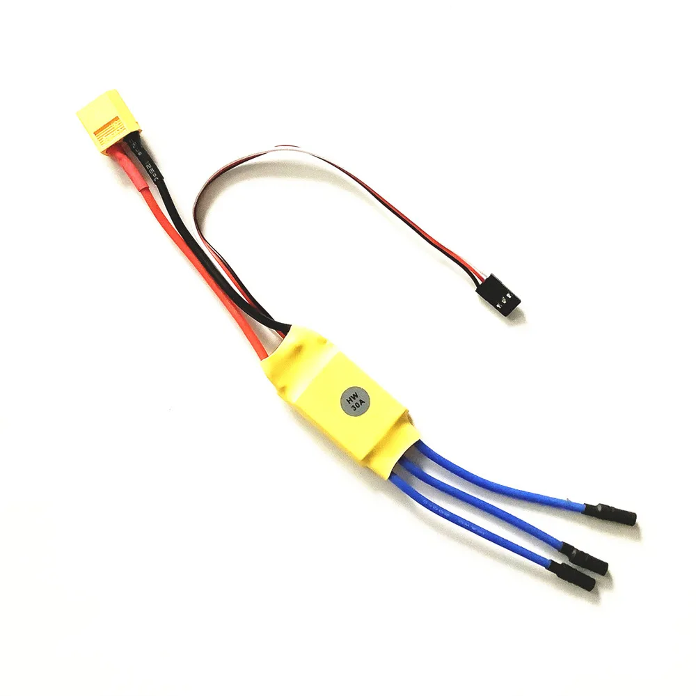 Регулятор скорости бесщеточного двигателя XXD HW30A 30A ESC RC BEC T rex 450 V2 вертолетная