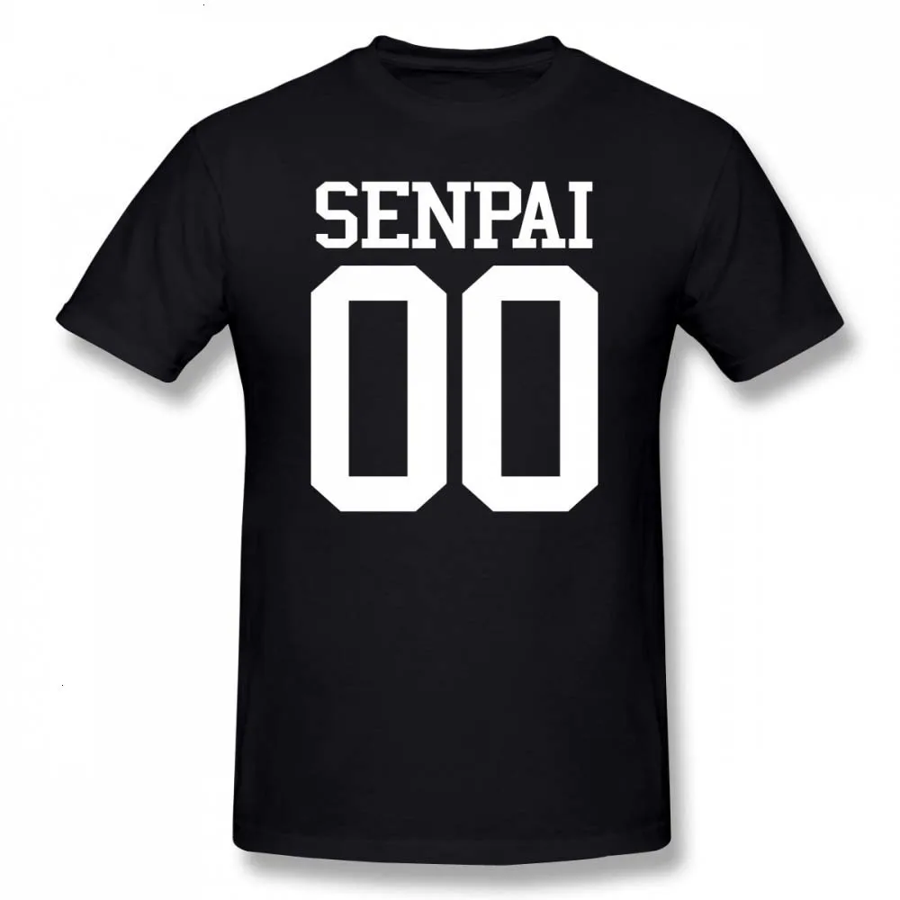 Футболка Midnite Star Senpai белая футболка с буквенным принтом летняя Модная хлопковая