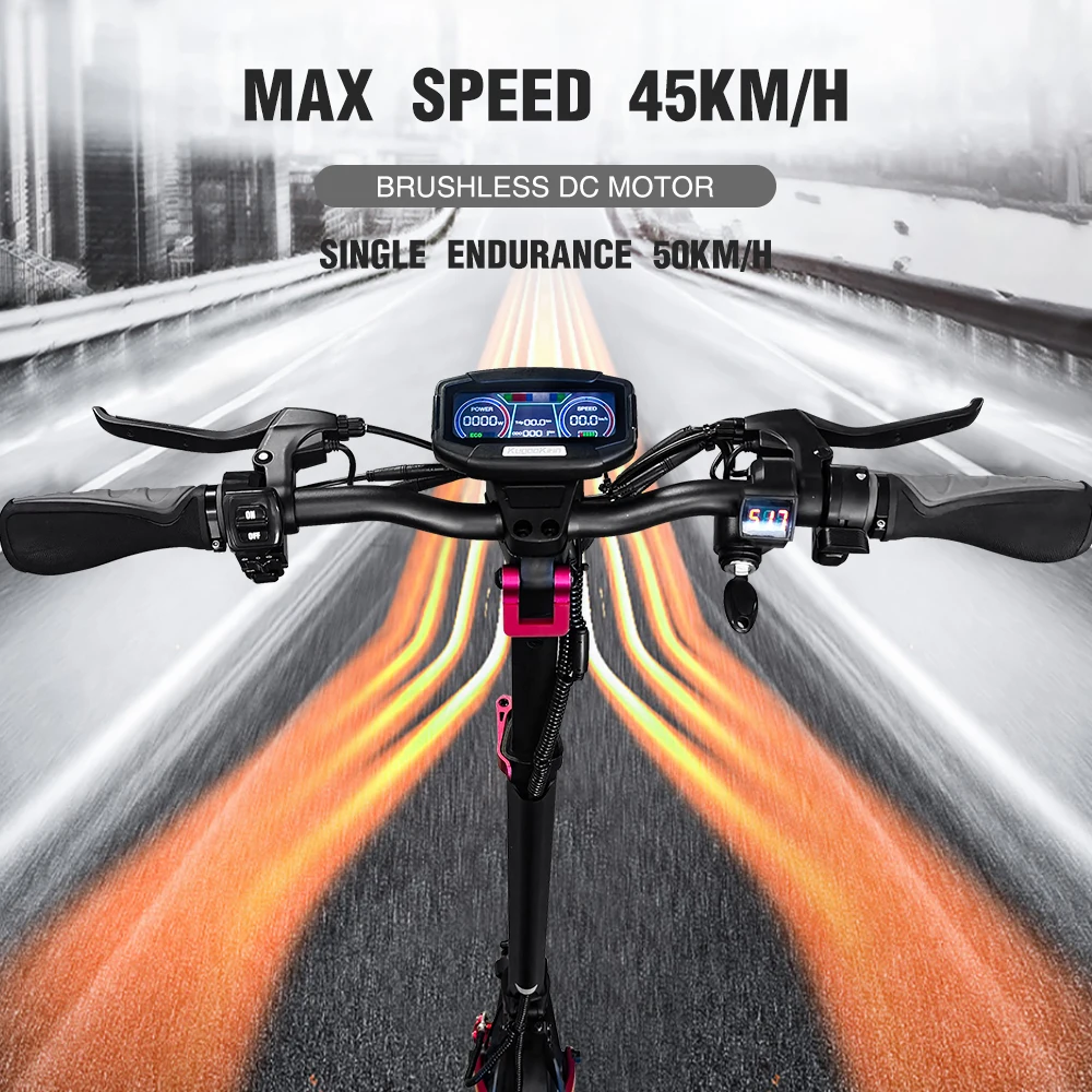Janobike T9 Электрический скутер 1050 Вт Мотор максимальная скорость 50 км/ч 15AH батарея 9