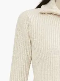 

2020 Autumn and Winter New Classic Cashmere Zipper Lapel Cardigan