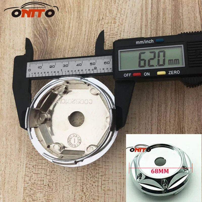 Good qulaity 20pcs 68mm Wheel Center Hubs Caps Emblem Dust-proof emblem covers for ABT | Автомобили и мотоциклы