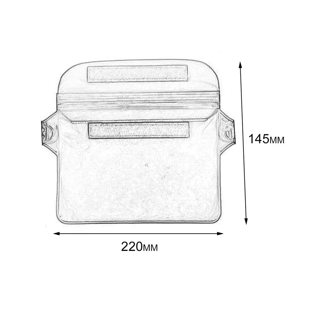 Водонепроницаемая спортивная сумка поясная для плавания дайвинга подводной