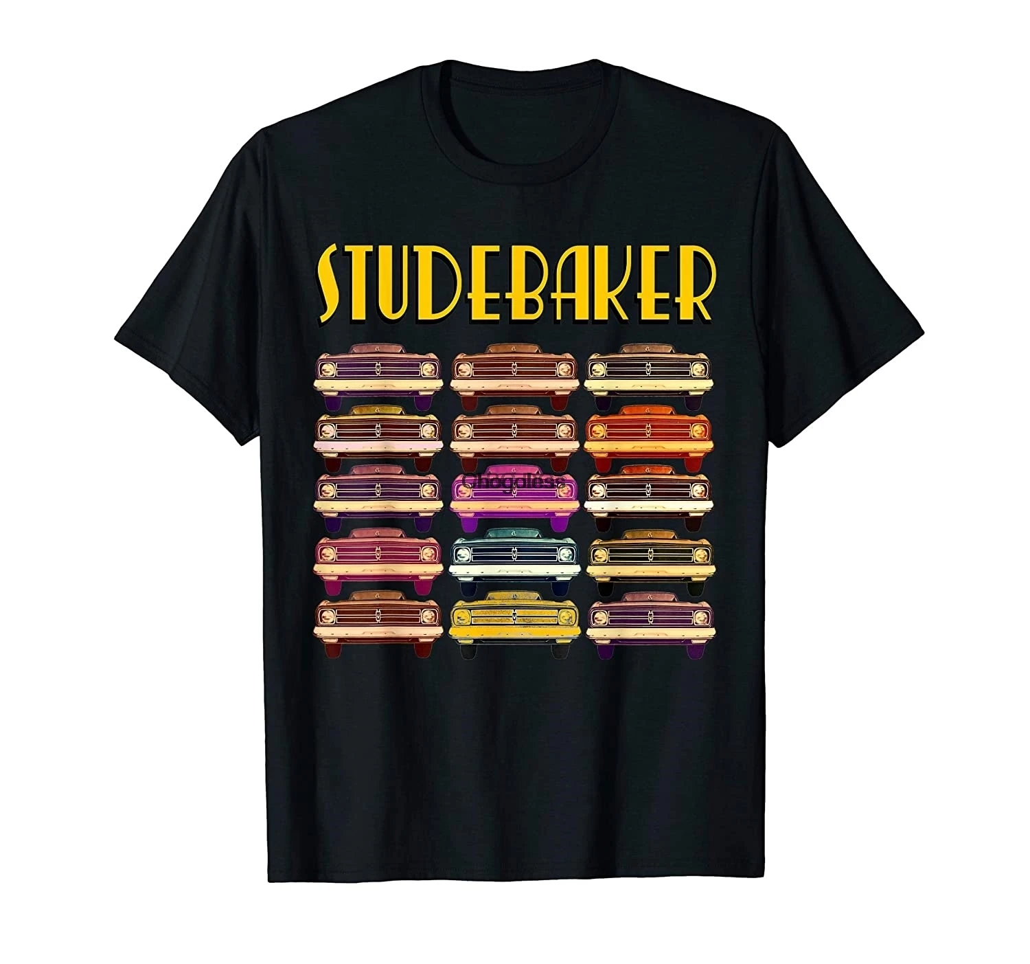 Классическая винтажная футболка для сборщика автомобилей STUDEBAKER с