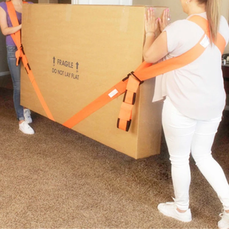 

New Useful Lifting Moving Strap Furniture Transport Belt In Shoulder Straps Team Straps Mover Easier Conveying Storage