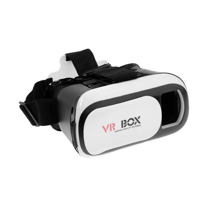 3D Очки виртуальной реальности LuazON VR 2 смартфоны до 6.5&quot (75х160мм) черно-белые 3936806 |