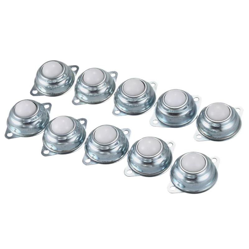 10 Pcs 0.5 Inch Nylon Roller Ball Trolley Furniture Castor Screw Mounted Bearing Swivel Caster Tool | Обустройство дома
