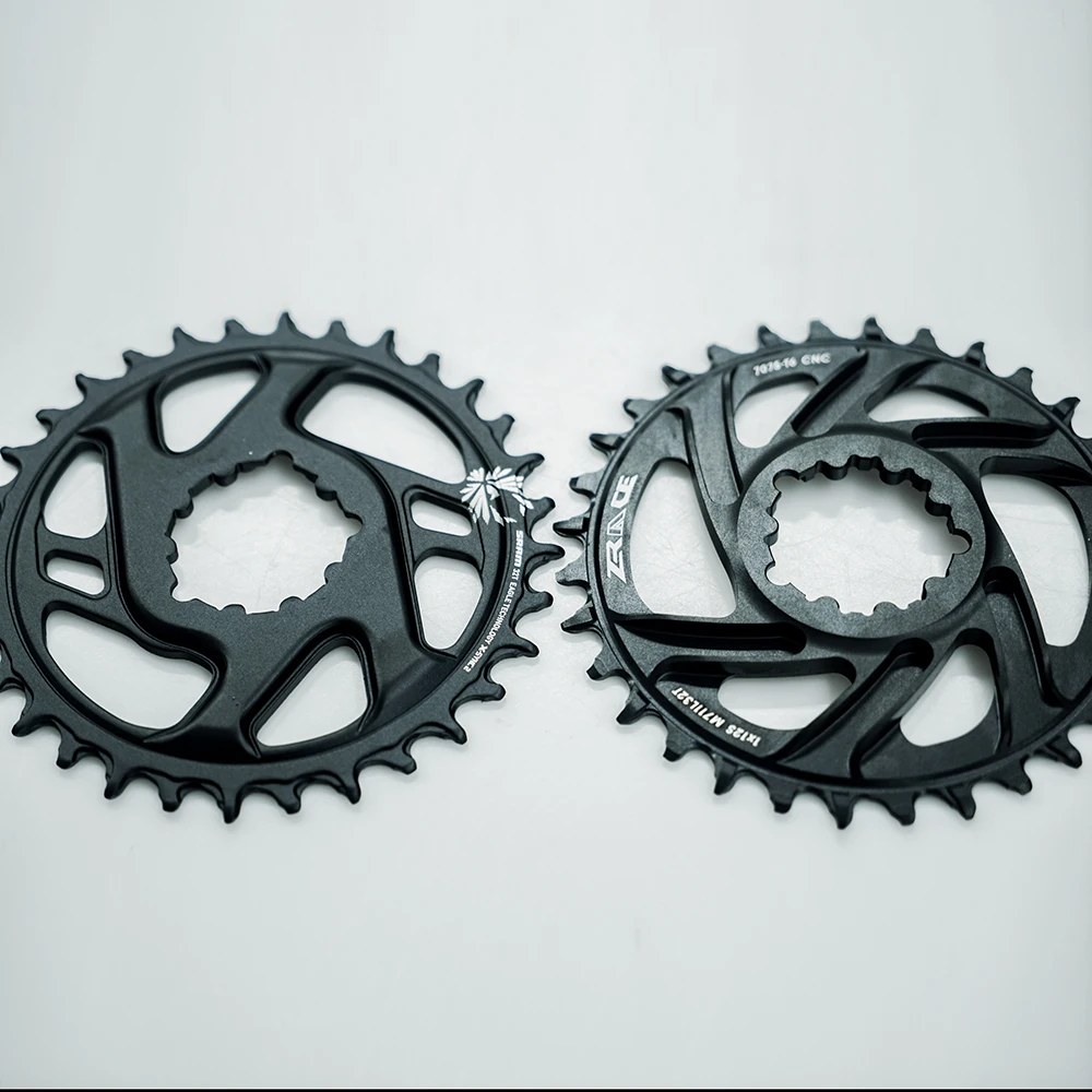 Звездочка ZRACE 1x12s 28/30/32/34/36T 7075AL Vickers твердость 21 смещение 6 мм для прямого крепления