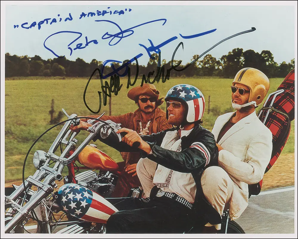 Много дизайна на выбор Easy Rider арт Принт по фильму Шелковый плакат домашний декор