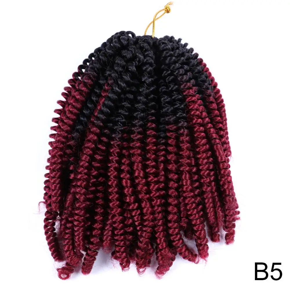 Aigemei 8 ''Весна вязаные волосы Bomb Dreadlock твист низкотемпературное волокно