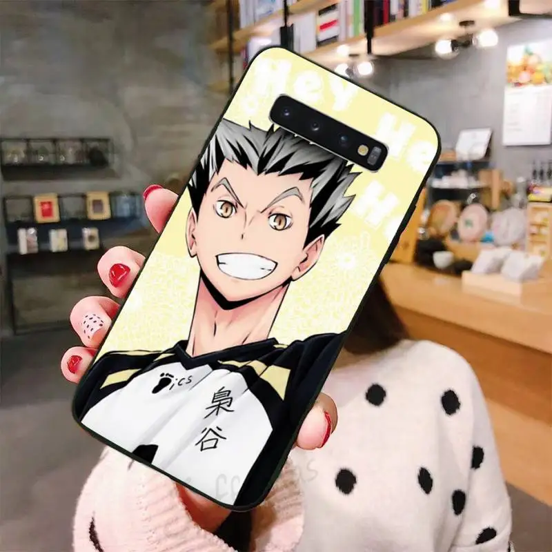 

Bokuto Koutarou Haikyuu Phone Case For Samsung A50 A51 A71 A20E A20S S10 S20 S21 S30 Plus ultra 5G M11 funda shell