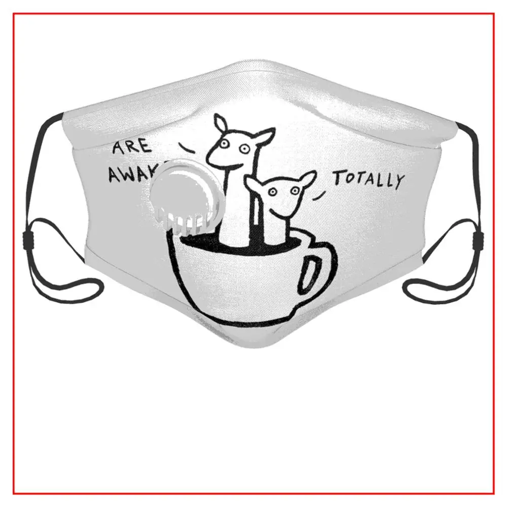 

Kids Men Women Face Mask LISTEN TO LLAMAS mask for face with filter Facemasks Adjustable Breathing Snorkel Cooling Facemasks