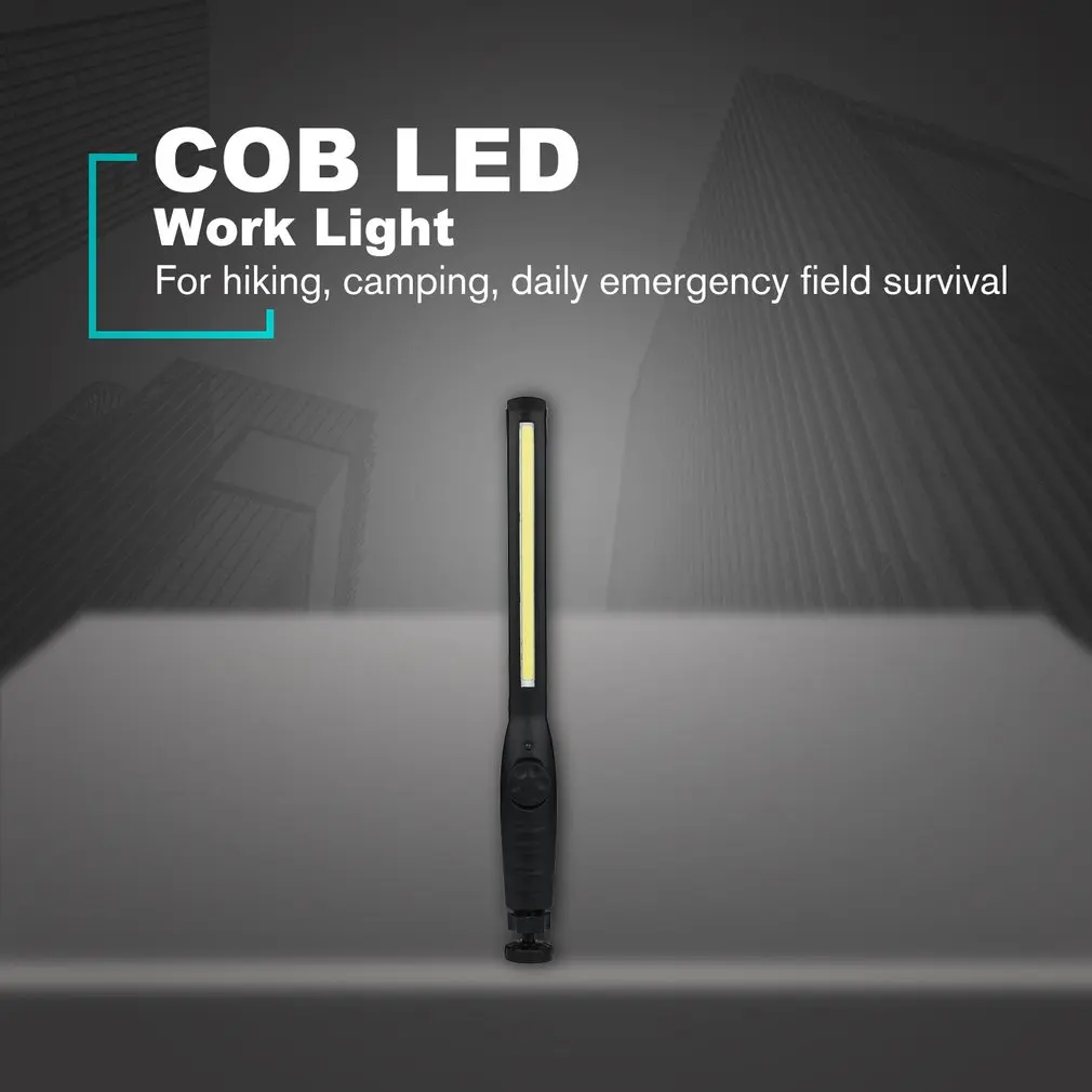 Переносной рабочий светильник COB с USB-зарядкой магнитный подвесной крючок