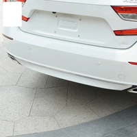 lsrtw2017 stainless steel car rear bumper trims for honda accord 2018 2019 10 x accord